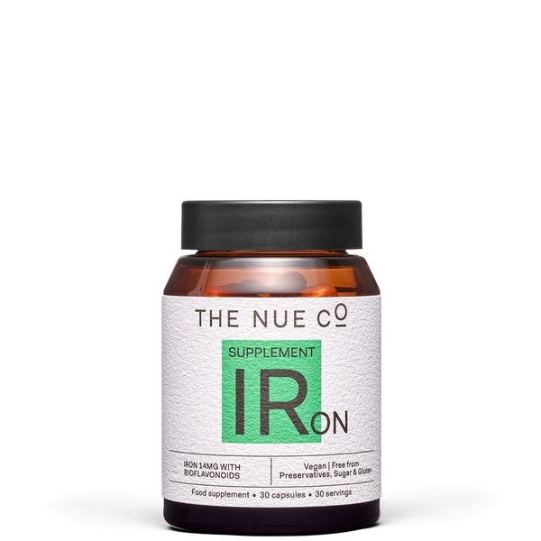 The Nue Co. The Nue Co. Iron Supplement To Reduce Tiredness (30 Capsules)