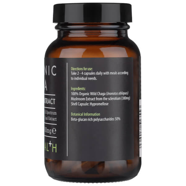 KIKI Health KIKI Health Organic Chaga Extract Mushroom (60 Vegicaps) ACQUISTA ORA