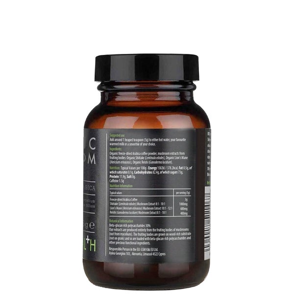 KIKI Health KIKI Health Organic Mushroom Extract Coffee Powder 75g Latest stili
