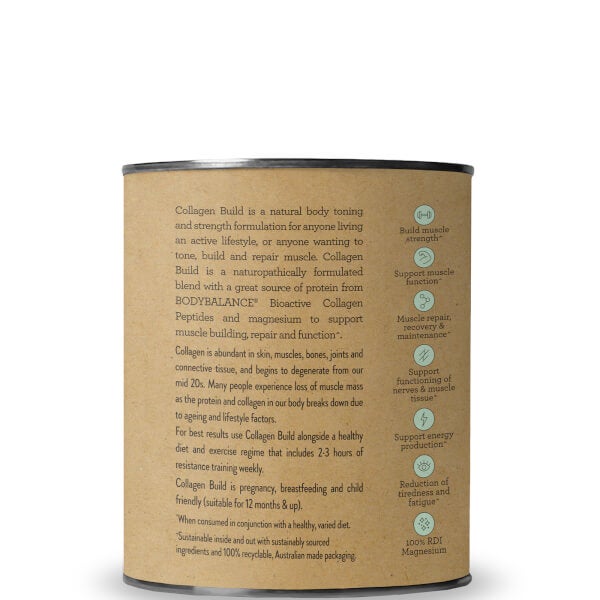 Nutra Organics Nutra Organics Collagen Build - Unflavoured 225g Fino al 60% di sconto