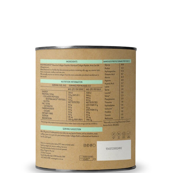 Nutra Organics Nutra Organics Collagen Build - Unflavoured 225g Fino al 60% di sconto