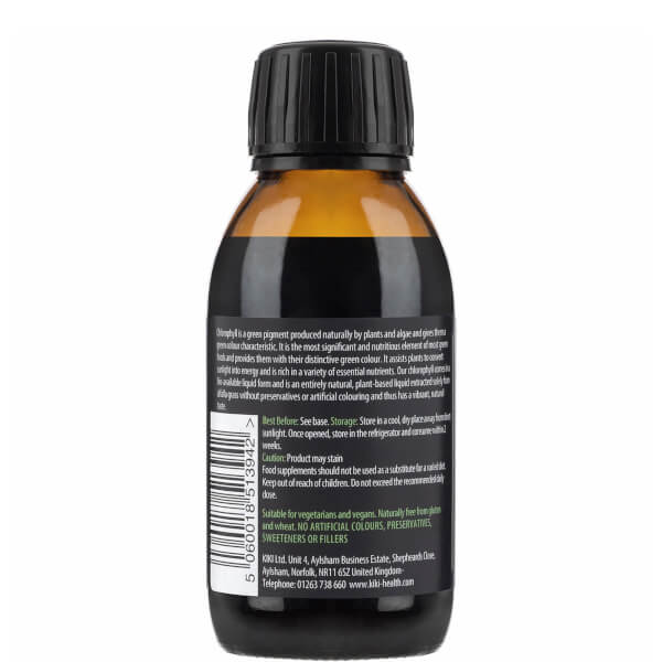 KIKI Health KIKI Health Liquid Chlorophyll Supplement 125ml Offerta speciale della fabbrica