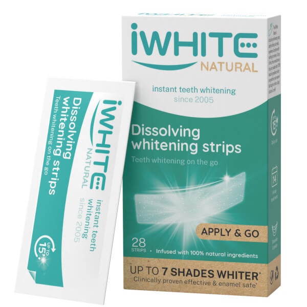 iWhite iWhite Natural Teeth Whitening Strips x28 0.9g Comprare a buon mercato