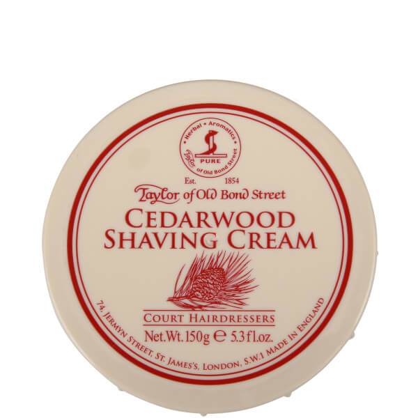 Taylor of Old Bond Street Taylor of Old Bond Street Shaving Cream Bowl - Legno di Cedro (150g) Ultimi tre giorni