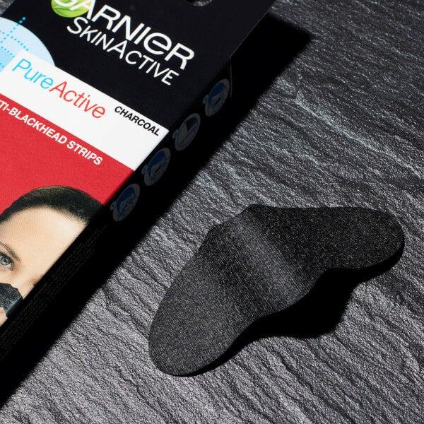 Garnier Garnier Pure Active cerotti per il naso al carbone contro i punti neri x 4 Economico