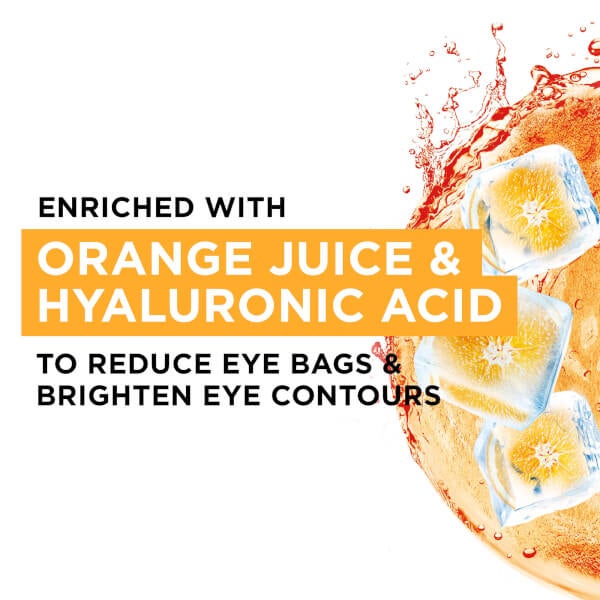 Garnier Garnier Hyaluronic Acid and Orange Juice Hydrating Brightening Eye Sheet Mask 6g In Vendita