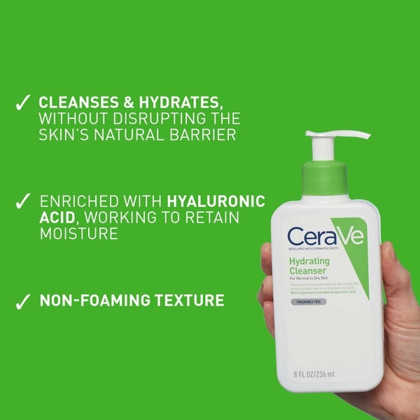 CeraVe CeraVe detergente idratante (236 ml) Nuova