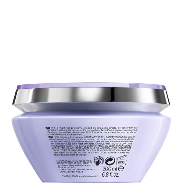 Kerastase Kérastase Blond Absolu Masque Ultra Violet maschera nutriente anti-ingiallimento 200 ml Prezzo Ridotto