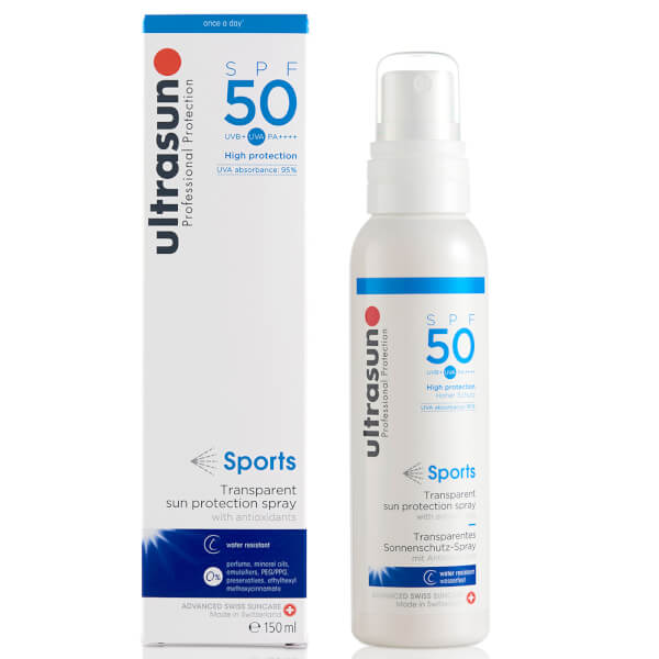 Ultrasun UltraSun Very High SPF 50 Sports Spray Formula (150ml) Fino al 60% di sconto