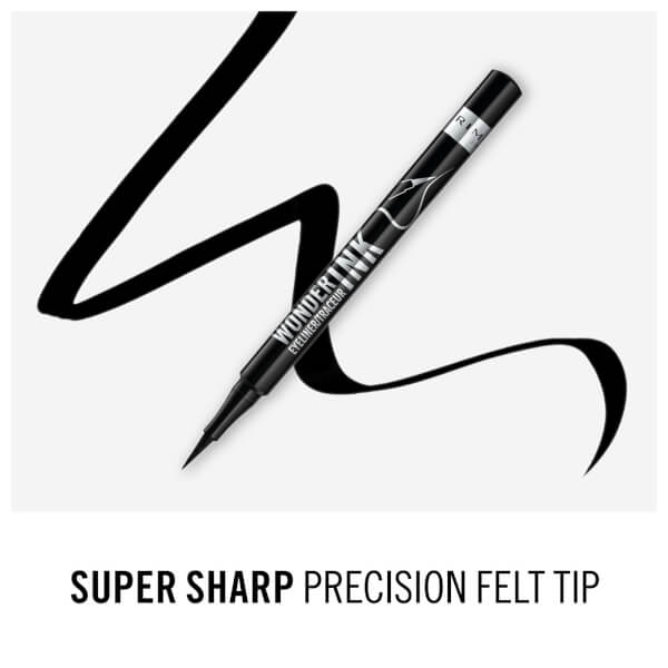 Rimmel Rimmel Wonder’Ink eyeliner liquido - Nero 1 2 ml Pezzi Unici