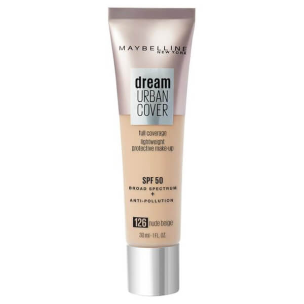 Maybelline Maybelline Dream Urban Cover SPF50 Foundation 121ml (Various Shades)