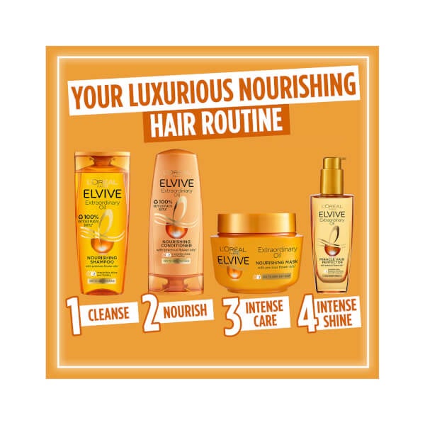 Lu0027Oréal Paris L'Oréal Paris Elvive Olio Straordinario per tutti i tipi di capelli 100ml Qualità