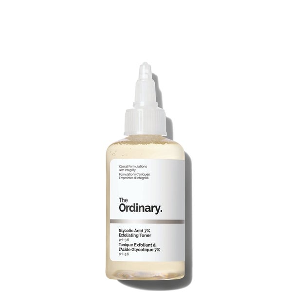 The Ordinary The Ordinary Glycolic Acid 7% Exfoliating Toner 100ml Spedizione Gratuita
