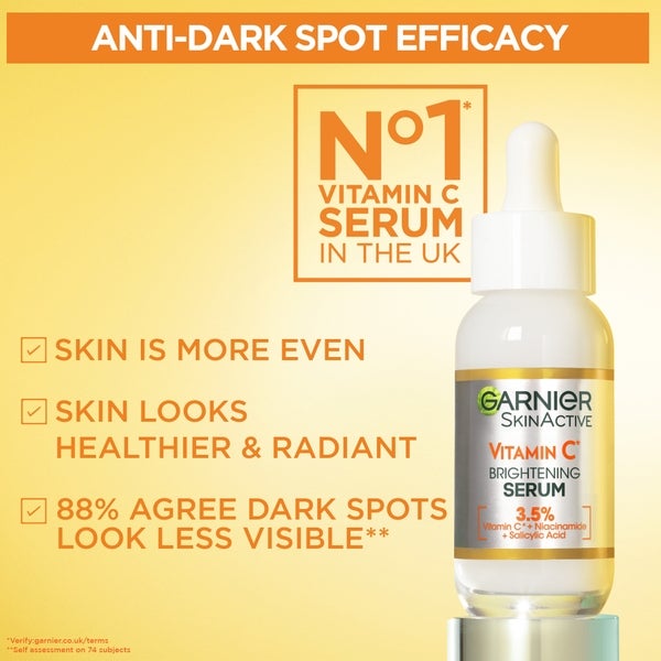 Garnier Garnier 3.5% Vitamin C Niacinamide Salicylic Acid Brightening and Anti Dark Spot Serum 30ml Affare Del Giorno