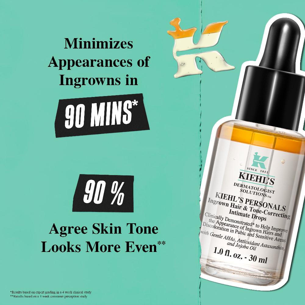 Kiehls Ingrown Hair & Tone-Correcting Intimate Drops Moda