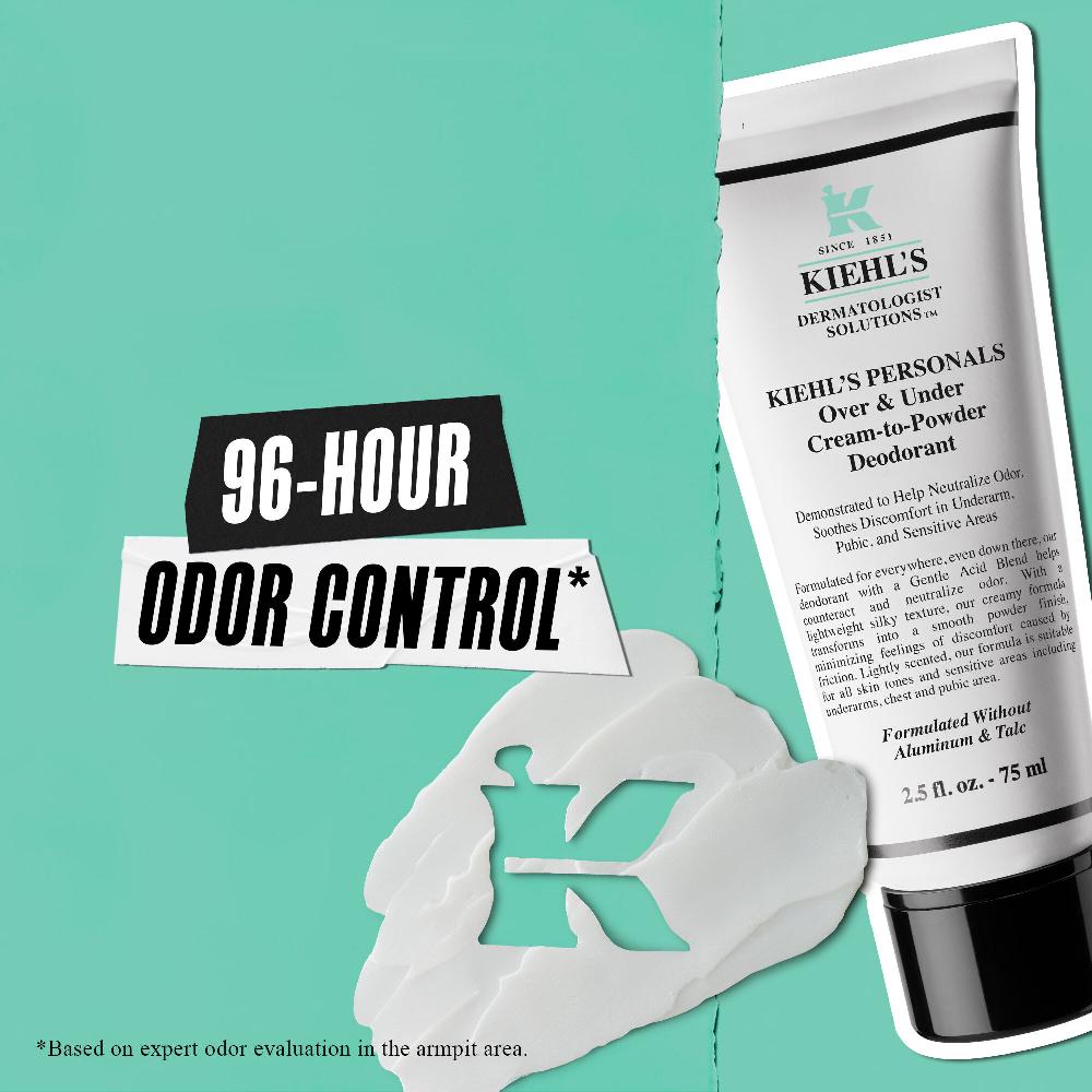 Kiehls Over & Under Cream-to-Powder Deodorant 2025