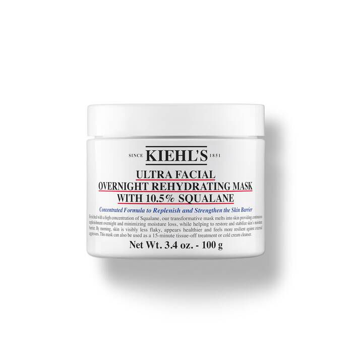 Kiehls Ultra Facial Overnight Rehydrating Mask con 10.5% di Squalano Saldi