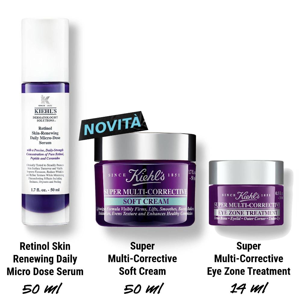 Kiehls I 3 MOSCHETTIERI DELL’ANTI-AGE Nuovo