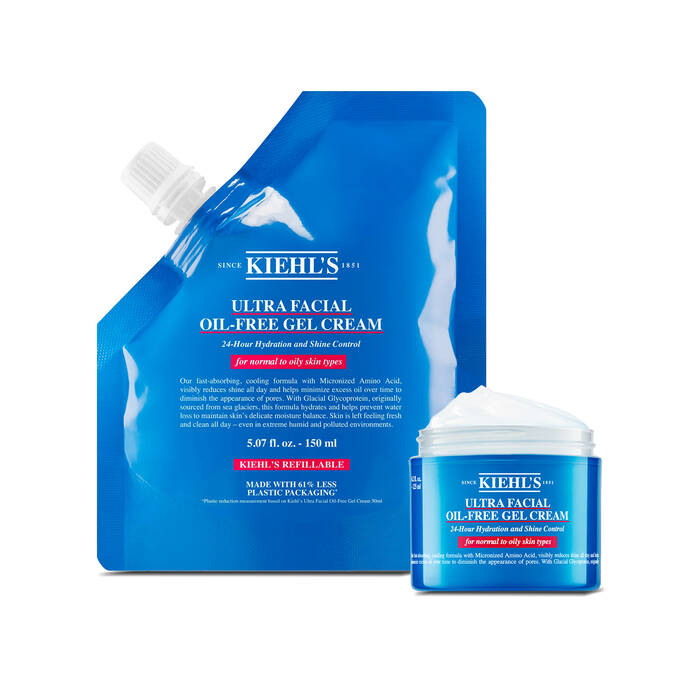 Kiehls Ultra Facial Oil-Free Gel Cream Refill Set Consegna Veloce