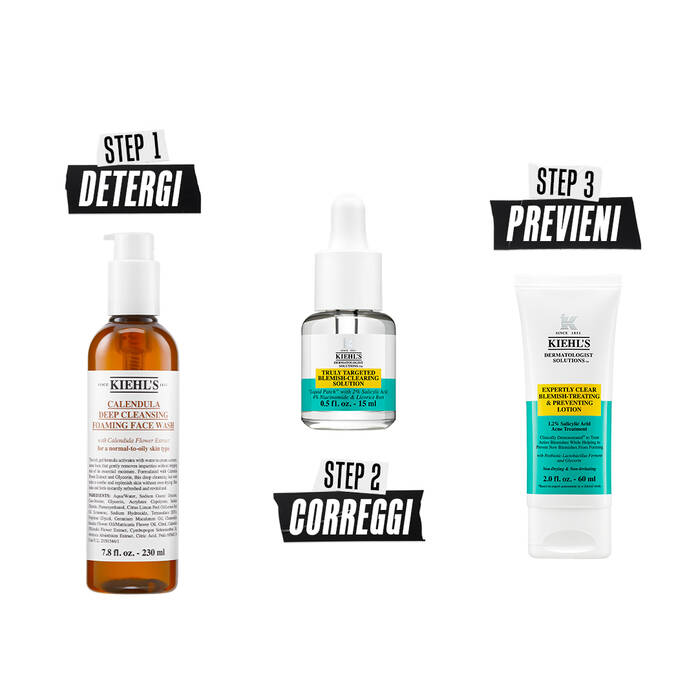 Kiehls Imperfezioni Gameover Kit Fino Al -60%