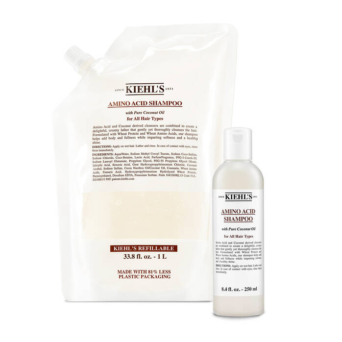 Kiehls Amino Acid Shampoo Refill Set Shopping Online