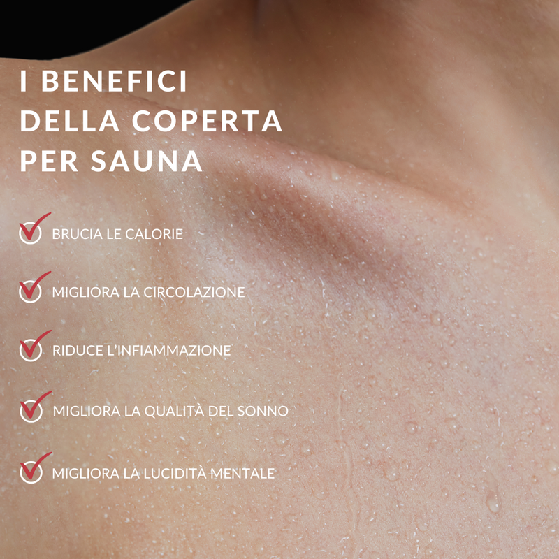 CurrentBody Skin Coperta per Sauna a Infrarossi Consegna Veloce