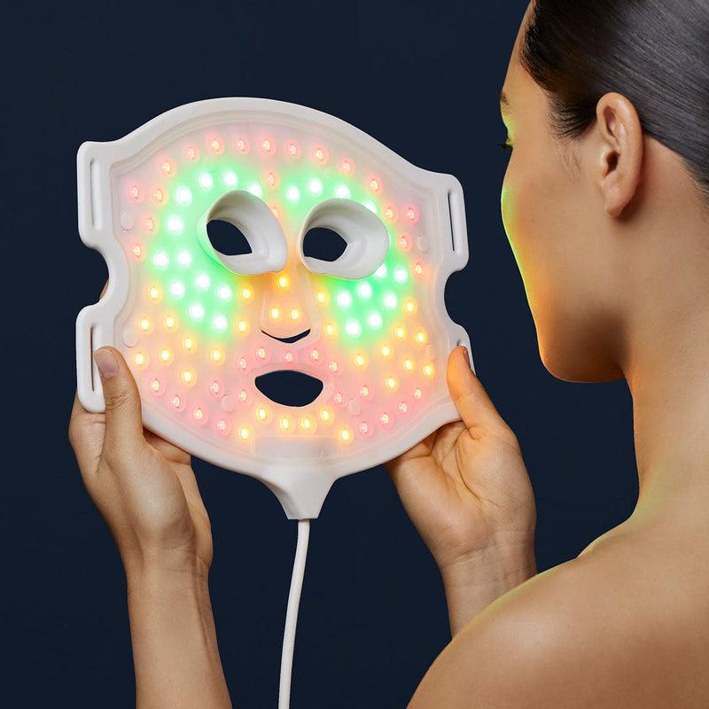 Affiliate CurrentBody Skin LED 4 in 1 Face Mask + Neck & Dec Perfector Vendita Economica