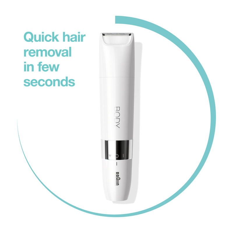 Braun Body Mini Trimmer BS1000 Rasoio Elettrico per il corpo Novità