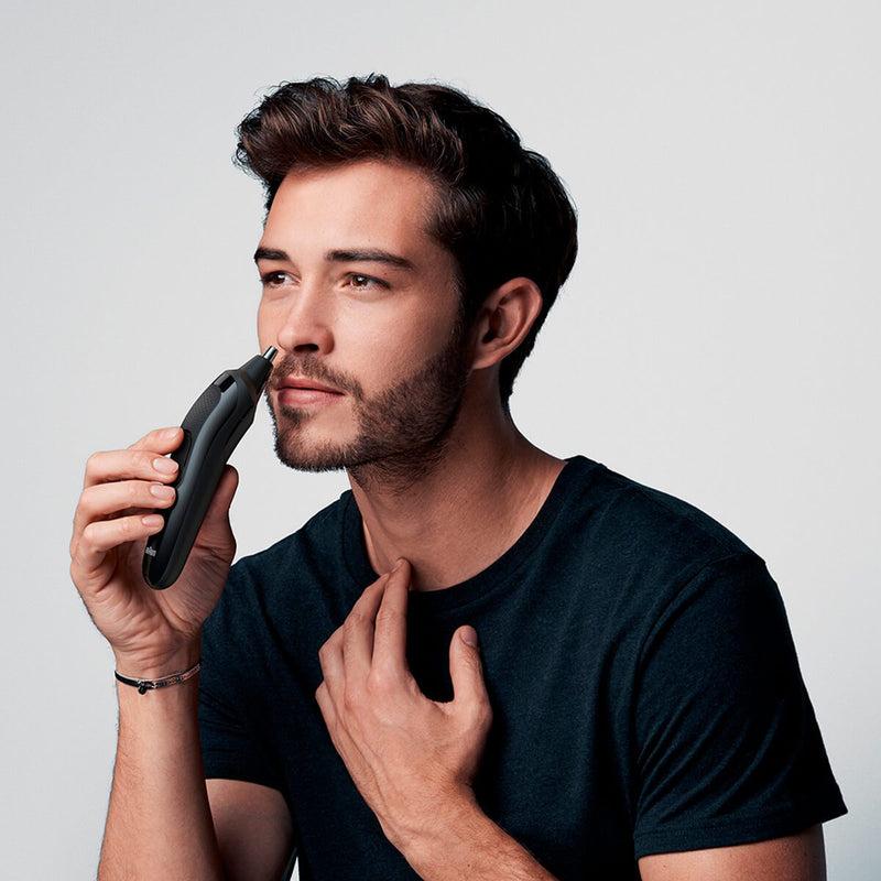 Braun 6-in-1 MGK3221 Regolabarba e Tagliacapelli Uomo per Viso Orecchie e Naso Convenienza