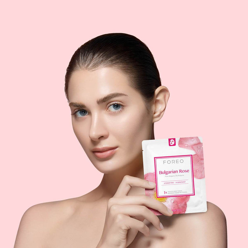 FOREO Bulgarian Rose Moisture-Boosting Sheet Face Mask 2025