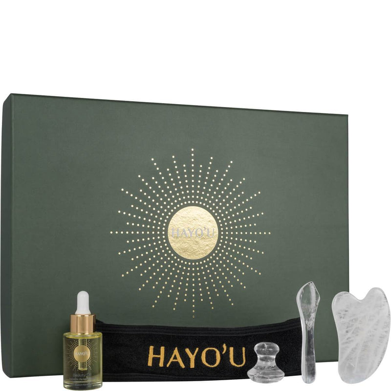 Hayo'u The Complete Clear Quartz Gua Sha Collection (del valore di 230€) Qualità Garantita