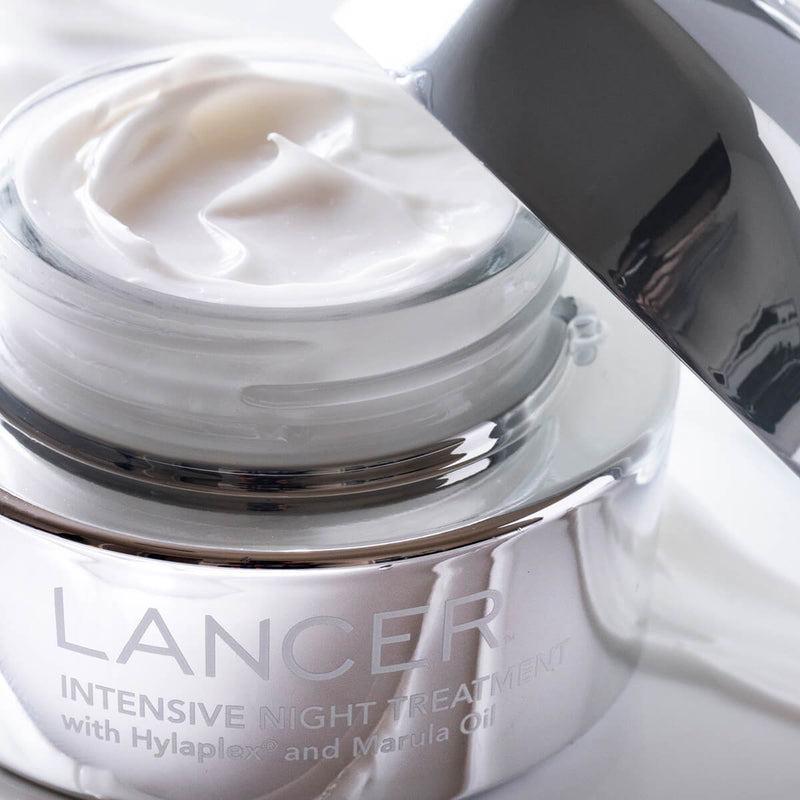 Lancer Skincare Trattamento Notte Intensivo con Hylaplex e Olio di Marula (50ml) Vendite Flash