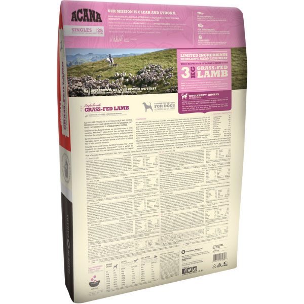 Bauzaar Acana Grass-Fed Lamb Recipe Grain Free Vendita Calda