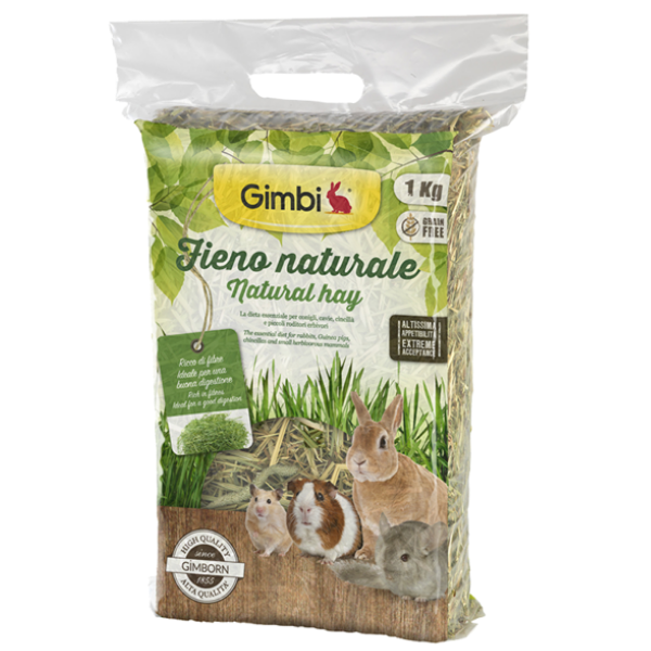 Bauzaar Gimbi Fieno Naturale per roditori Promozione Limitata