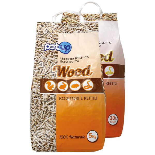Bauzaar Petup Cubetto Wood Lettiera igienica ecologica