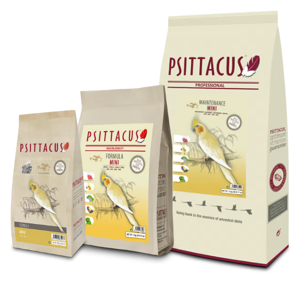 Bauzaar Psittacus Alimento Formula Mantenimento Mini