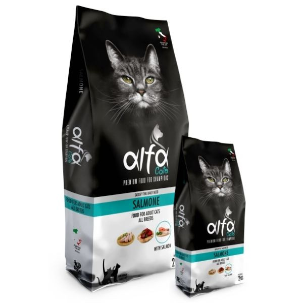 Bauzaar Alfa Premium Cat Food Skin Care Salmone