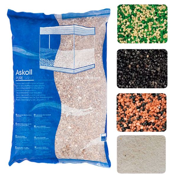 Bauzaar Pure Sand Sabbia decorativa naturale per Acquari Askoll