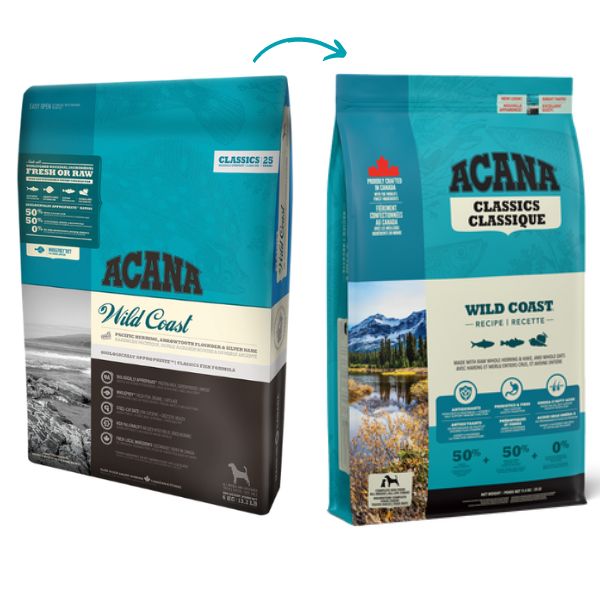 Bauzaar Acana Classics Wild Coast Recipe Presa