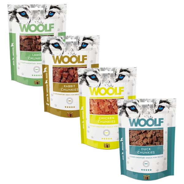 Bauzaar Woolf morbidi bocconcini Snack Monoproteico per cani