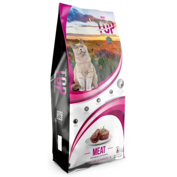 Bauzaar Top Gatto Meat Adult ricco di manzo
