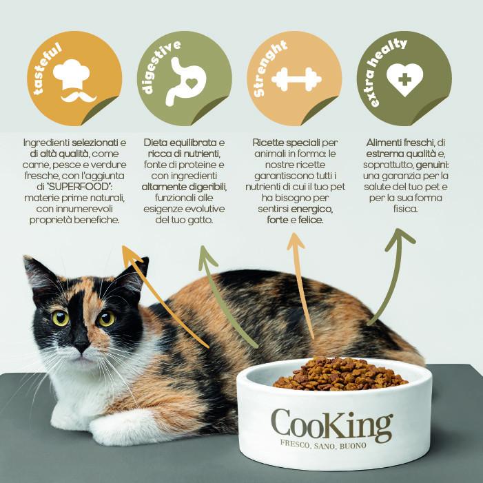 Bauzaar CooKing Cat Grain Free Adult All Breed con Pollo Vendite Flash