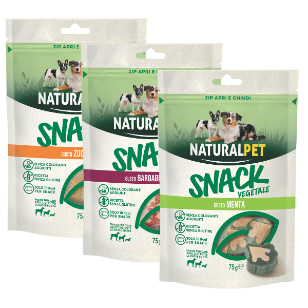 Bauzaar NaturalPet Adult All Breeds Snack Vegetale per cani 75 gr