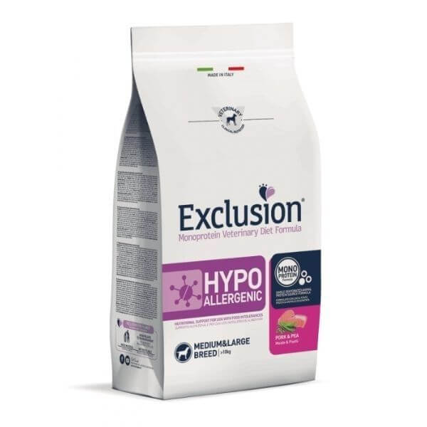 Bauzaar Exclusion Diet Hypoallergenic Medium/Large Breed Maiale e Piselli