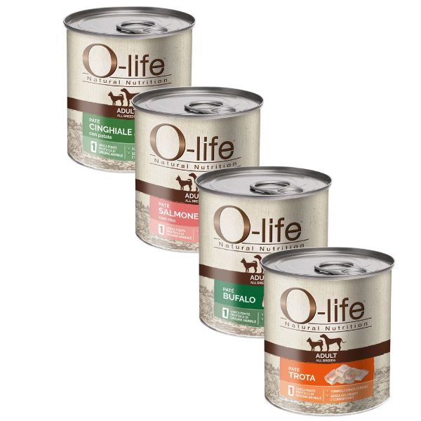 Bauzaar O-life Adult Grain Free Patè monoproteico 400 gr