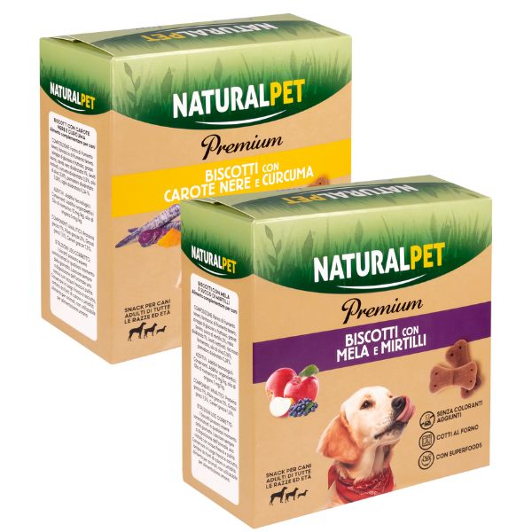 Bauzaar NaturalPet Premium biscotti per cani All Breeds con Superfood 200 gr