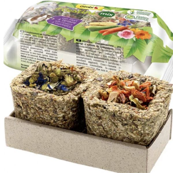 Bauzaar Gimbi I Cestini Snack Grain Free per conigli Presa