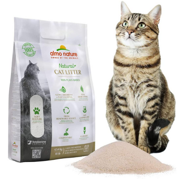 Bauzaar Almo Nature Natural Cat Litter Soft Texture lettiera vegetale Latest stili