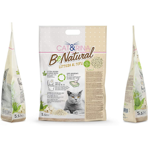 Bauzaar Cat&Rina Lettiera al Tofu Be Natural Nuovo