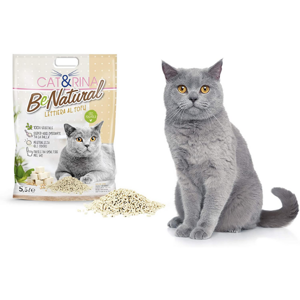 Bauzaar Cat&Rina Lettiera al Tofu Be Natural Nuovo
